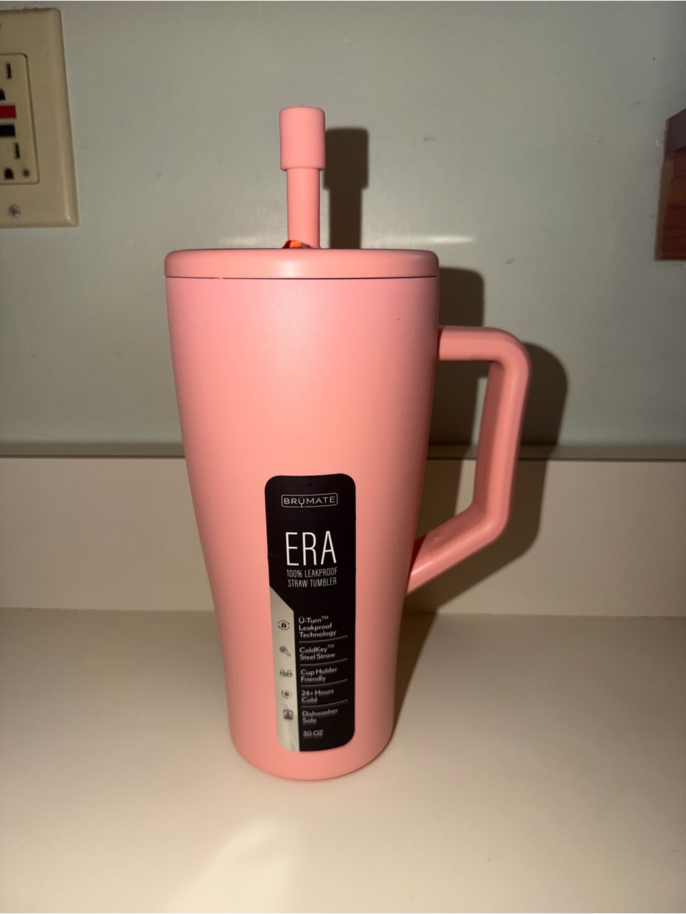 Brumate ERA Leakproof Straw Tumbler - Pink